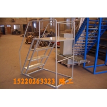 移動登高梯，倉庫登高車